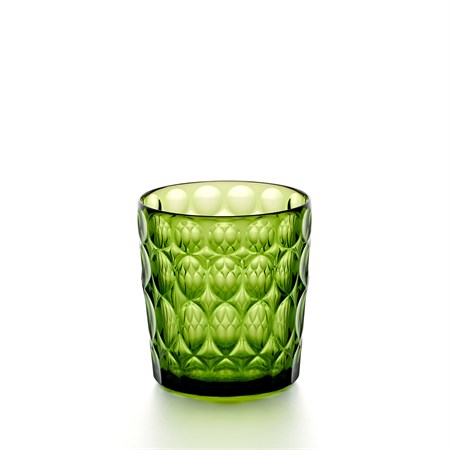 bicchiere basso vanity decoro n1 verde ninfea
